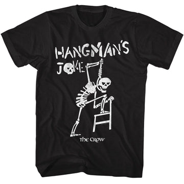 THE CROW HANGMANS JOKE S T-Shirt in Black