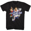 TALLADEGA NIGHTS AINT FIRST S T-Shirt in Black
