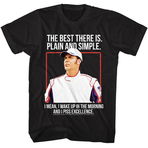 TALLADEGA NIGHTS THE BEST THERE IS S T-Shirt in Black