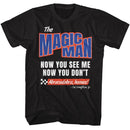TALLADEGA NIGHTS MAGIC MAN S T-Shirt in Black