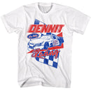 TALLADEGA NIGHTS DENNIT RACING S T-Shirt in White
