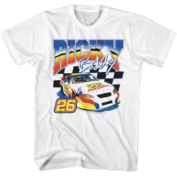TALLADEGA NIGHTS VINTAGE RACING S T-Shirt in White