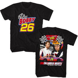 TALLADEGA NIGHTS RICKY BOBBY 26 ***F&B*** S T-Shirt in Black