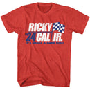 TALLADEGA NIGHTS BOBBY CAL JR 24 S T-Shirt in RED Heather