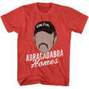 TALLADEGA NIGHTS ABRACADABRA HOMES S T-Shirt in RED Heather
