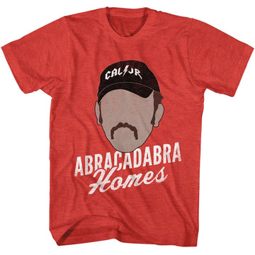 TALLADEGA NIGHTS ABRACADABRA HOMES S T-Shirt in RED Heather