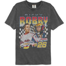 TALLADEGA NIGHTS THREE PHOTO RACING COMFORT COLOR S T-Shirt in Pepper