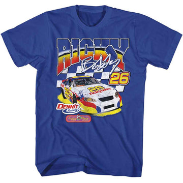 TALLADEGA NIGHTS SPONSORED 3 S T-Shirt in Royal