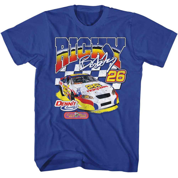 TALLADEGA NIGHTS SPONSORED 3 S T-Shirt in Royal
