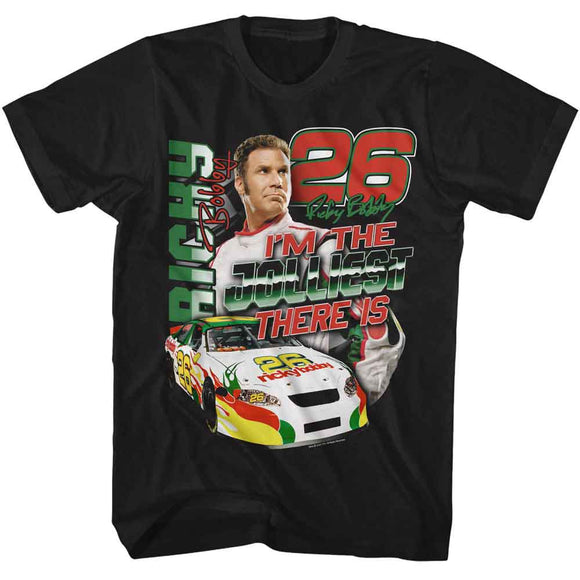 TALLADEGA NIGHTS JOLLIEST THERE IS S T-Shirt in Black