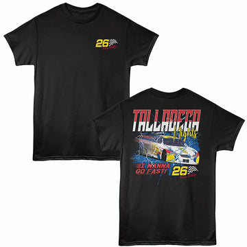 Talladega Nights Wanna Go Fast Black Adult T-Shirt