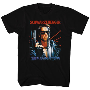 TERMINATOR SCHWARZ S T-Shirt in Black