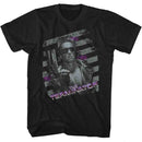 TERMINATOR PURPLE S T-Shirt in Black