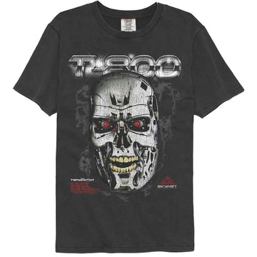 TERMINATOR T 800 ENDO SKULL COMFORT COLOR S T-Shirt in Pepper