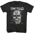 TERMINATOR T 800 ENDO SKULL S T-Shirt in Smoke