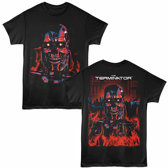 Terminator Your Future Black Adult T-Shirt