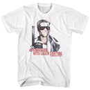 TERMINATOR LASER SIGHTING S T-Shirt in White