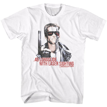 TERMINATOR LASER SIGHTING S T-Shirt in White