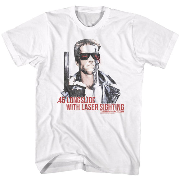 TERMINATOR LASER SIGHTING S T-Shirt in White