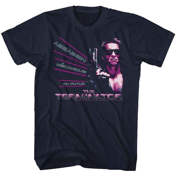 TERMINATOR ASSASIN S T-Shirt in NAVY