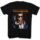 TERMINATOR GRID S T-Shirt in Black