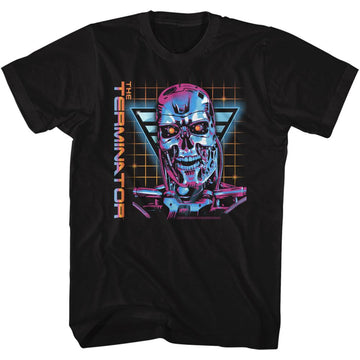 TERMINATOR SO VERY 80S S T-Shirt in Black