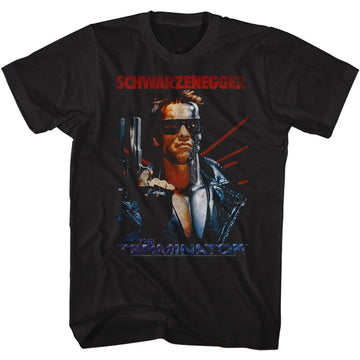 TERMINATOR SCHWARZINATOR S T-Shirt in Black
