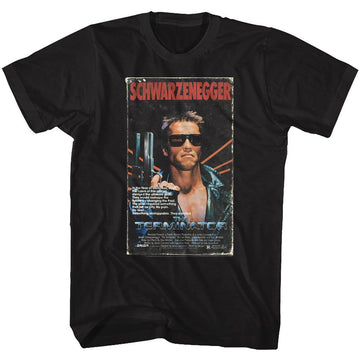TERMINATOR VHS S T-Shirt in Black