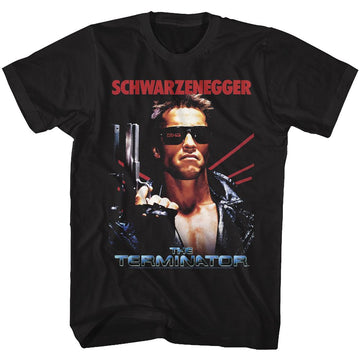 TERMINATOR THE NAME S T-Shirt in Black