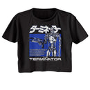 TERMINATOR ENDOSKELETON BOX LADIES FESTIVAL CALI S T-Shirt in Black