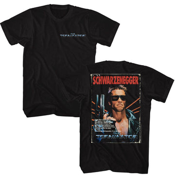 TERMINATOR POSTER F B ***F&B*** S T-Shirt in Black