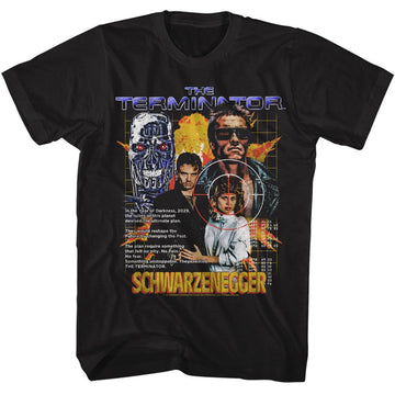 TERMINATOR YEAR OF DARKNESS S T-Shirt in Black