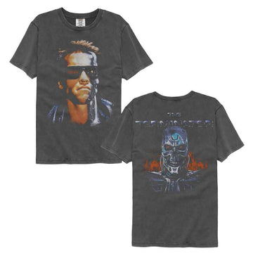 TERMINATOR OVERSIZED HEAD F B COMFORT COLOR ***F&B*** S T-Shirt in Pepper