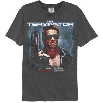 TERMINATOR JACKET PISTOL POSTER COMFORT COLOR S T-Shirt in Pepper