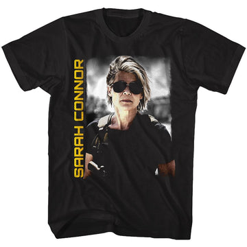 TERMINATOR DARK FATE SARAH CONNER S T-Shirt in Black