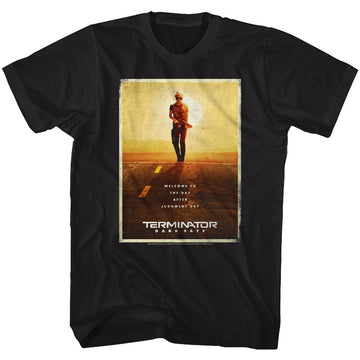 TERMINATOR DARK FATE DARK FATE POSTER S T-Shirt in Black