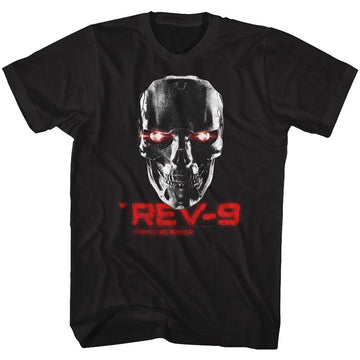 TERMINATOR DARK FATE REV9 S T-Shirt in Black