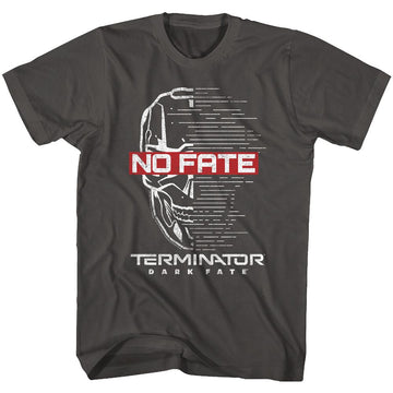 TERMINATOR DARK FATE NO FATE S T-Shirt in Smoke