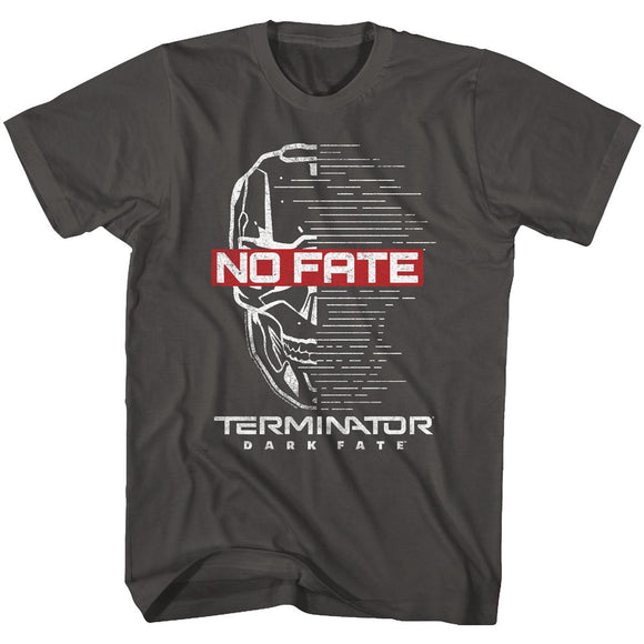 TERMINATOR DARK FATE NO FATE S T-Shirt in Smoke