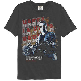 TERMINATOR 2 HASTA LA VISTA MOTORCYCLE COMFORT COLOR S T-Shirt in Pepper