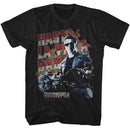 TERMINATOR 2 HASTA LA VISTA MOTORCYCLE S T-Shirt in Black