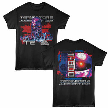 Terminator 2 Jd Black Adult T-Shirt