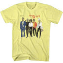 THE B52S RETRO BAND PHOTO S T-Shirt in Yellow Heather