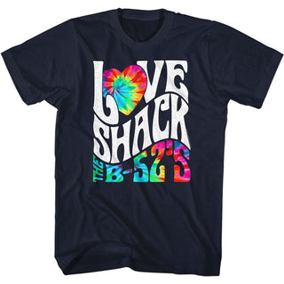 The B52S Love Shack Tie Dye Adult T-Shirts
