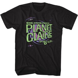 THE B52S PLANET CLAIRE S T-Shirt in Black