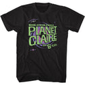 The B52S Planet Claire Adult T-Shirts