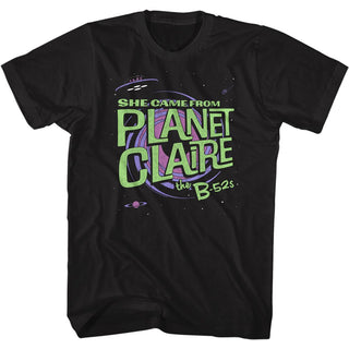 The B52S Planet Claire Adult T-Shirts