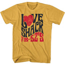 THE B52S LOVE SHACK S T-Shirt in Ginger