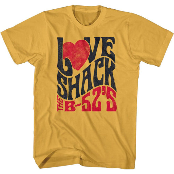 THE B52S LOVE SHACK S T-Shirt in Ginger