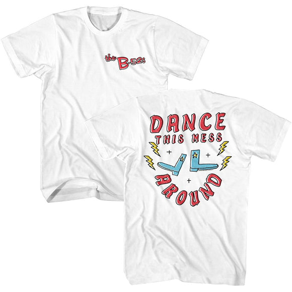 THE B52S DANCE THIS MESS S ***F&B*** T-Shirt in White